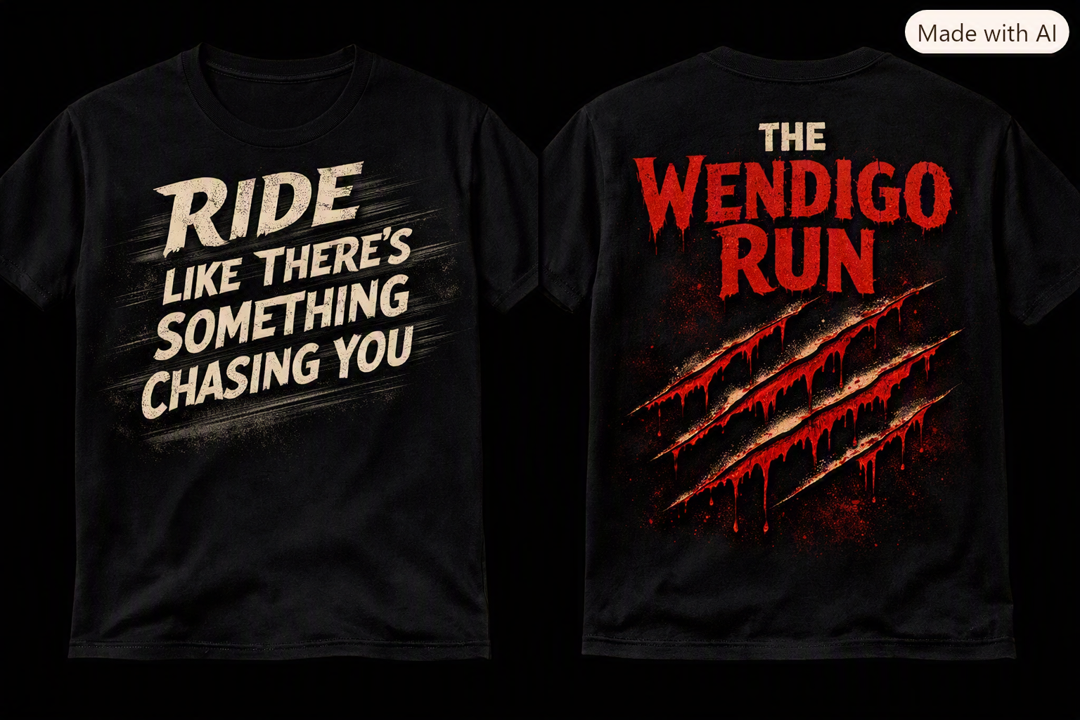 Wendigo Run Alternate Tee Design 1