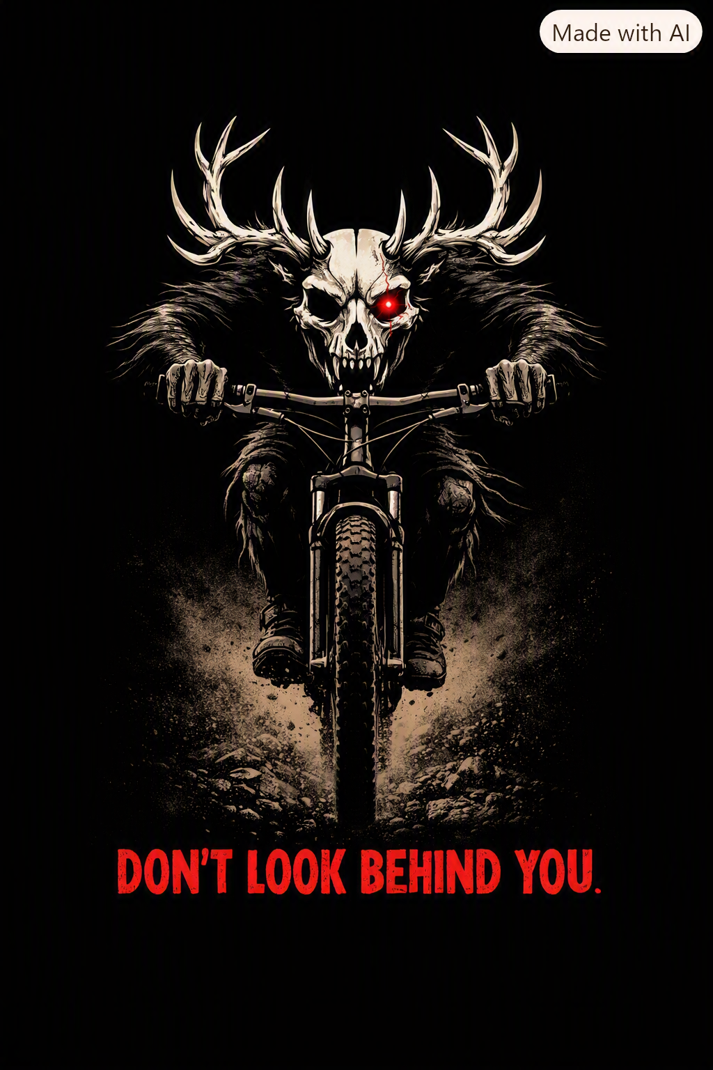 Wendigo Run Tee Design Front