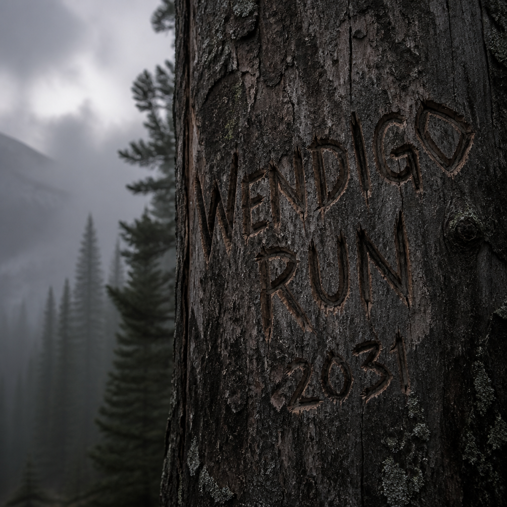 Wendigo Run Tree Carving